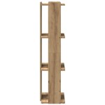 vidaXL Bibliotecă 3 etaje stejar artizanal 60x30x120 cm lemn prelucrat vidaXL Bibliotecă 3 etaje stejar artizanal 60x30x120 cm lemn prelucrat