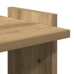 vidaXL Bibliotecă 3 etaje stejar artizanal 60x30x120 cm lemn prelucrat vidaXL Bibliotecă 3 etaje stejar artizanal 60x30x120 cm lemn prelucrat
