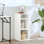 vidaXL Bibliotecă, alb, 34x31x80 cm, lemn prelucrat vidaXL Bibliotecă, alb, 34x31x80 cm, lemn prelucrat