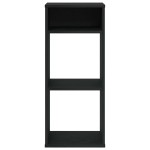 vidaXL Bibliotecă, negru, 34x31x80 cm, lemn prelucrat vidaXL Bibliotecă, negru, 34x31x80 cm, lemn prelucrat