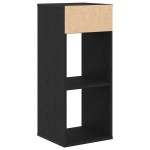 vidaXL Bibliotecă, negru, 34x31x80 cm, lemn prelucrat vidaXL Bibliotecă, negru, 34x31x80 cm, lemn prelucrat