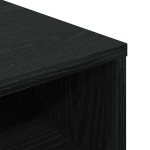 vidaXL Bibliotecă, negru, 34x31x80 cm, lemn prelucrat vidaXL Bibliotecă, negru, 34x31x80 cm, lemn prelucrat