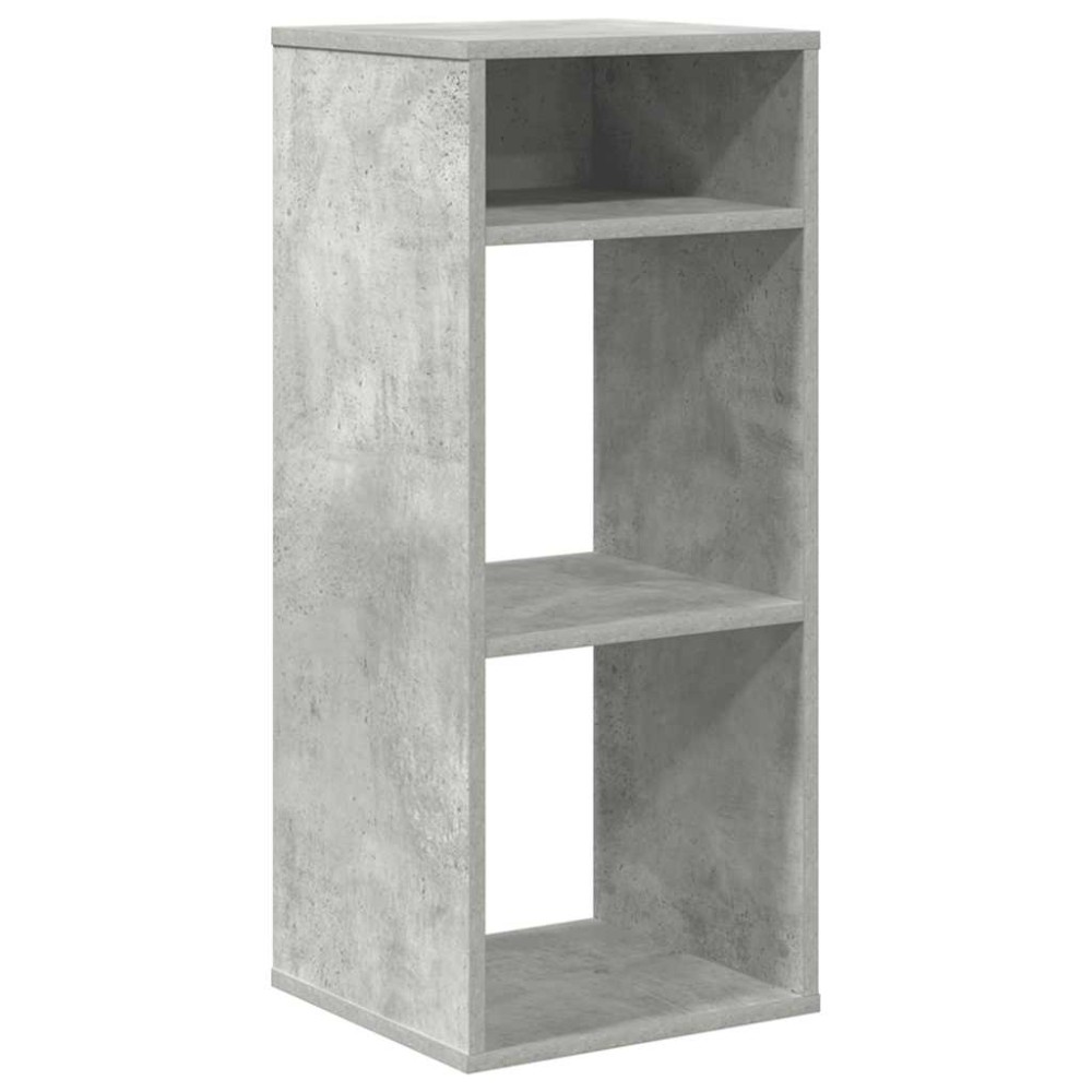 vidaXL Bibliotecă, gri beton, 34x31x80 cm, lemn prelucrat