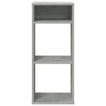 vidaXL Bibliotecă, gri beton, 34x31x80 cm, lemn prelucrat vidaXL Bibliotecă, gri beton, 34x31x80 cm, lemn prelucrat