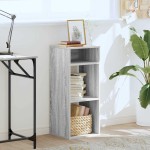 vidaXL Bibliotecă, gri sonoma, 34x31x80 cm, lemn prelucrat vidaXL Bibliotecă, gri sonoma, 34x31x80 cm, lemn prelucrat