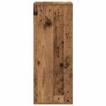 vidaXL Bibliotecă, lemn vechi, 34x31x80 cm, lemn prelucrat vidaXL Bibliotecă, lemn vechi, 34x31x80 cm, lemn prelucrat