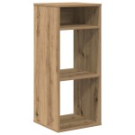 vidaXL Bibliotecă, stejar artizanal, 34x31x80 cm, lemn prelucrat vidaXL Bibliotecă, stejar artizanal, 34x31x80 cm, lemn prelucrat