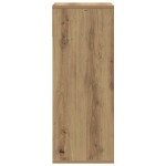 vidaXL Bibliotecă, stejar artizanal, 34x31x80 cm, lemn prelucrat vidaXL Bibliotecă, stejar artizanal, 34x31x80 cm, lemn prelucrat