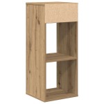 vidaXL Bibliotecă, stejar artizanal, 34x31x80 cm, lemn prelucrat vidaXL Bibliotecă, stejar artizanal, 34x31x80 cm, lemn prelucrat