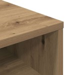 vidaXL Bibliotecă, stejar artizanal, 34x31x80 cm, lemn prelucrat vidaXL Bibliotecă, stejar artizanal, 34x31x80 cm, lemn prelucrat