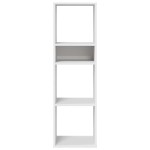 vidaXL Bibliotecă, alb, 34x31x112 cm, lemn prelucrat vidaXL Bibliotecă, alb, 34x31x112 cm, lemn prelucrat