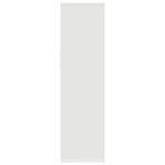 vidaXL Bibliotecă, alb, 34x31x112 cm, lemn prelucrat vidaXL Bibliotecă, alb, 34x31x112 cm, lemn prelucrat