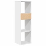 vidaXL Bibliotecă, alb, 34x31x112 cm, lemn prelucrat vidaXL Bibliotecă, alb, 34x31x112 cm, lemn prelucrat