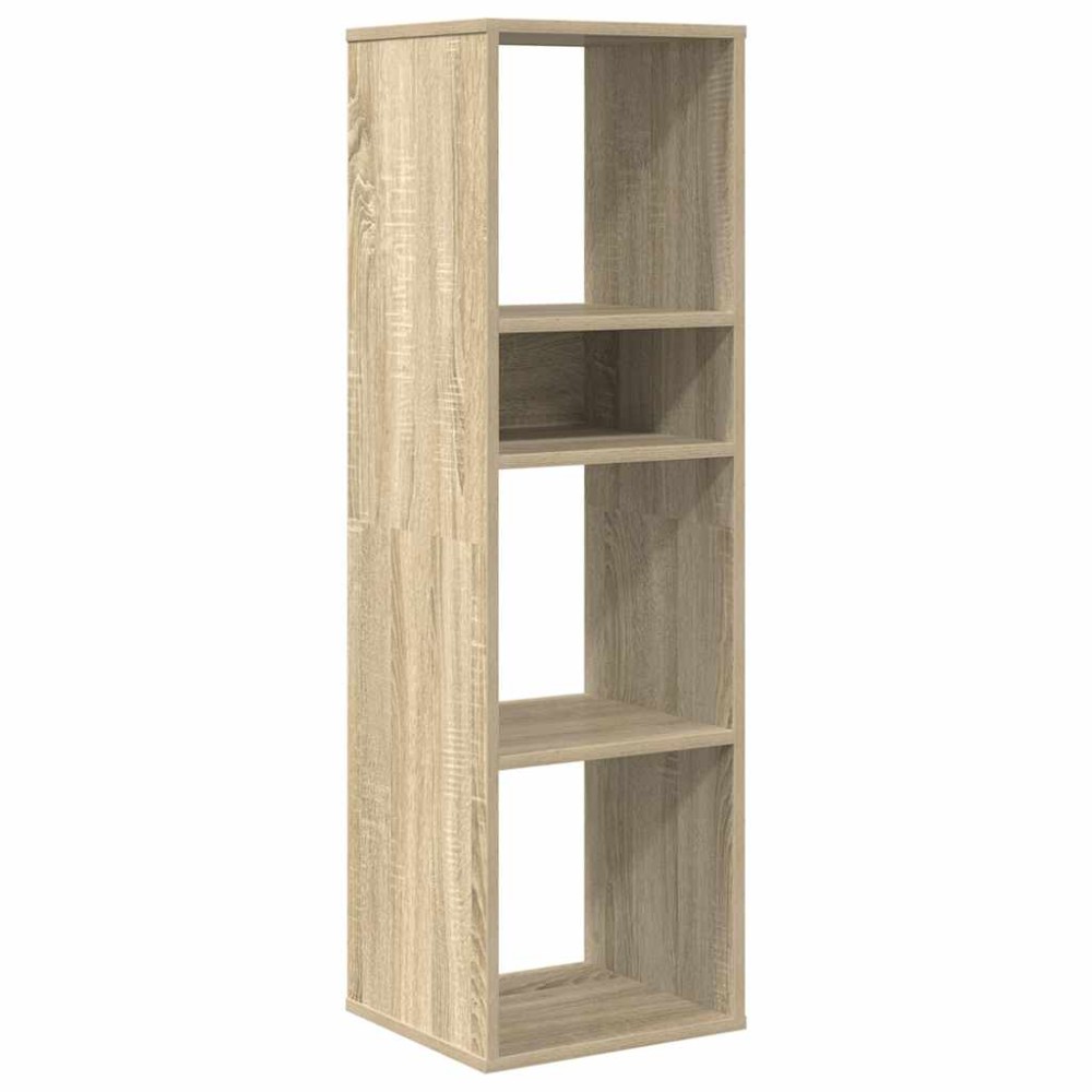 vidaXL Bibliotecă, stejar sonoma, 34x31x112 cm, lemn prelucrat