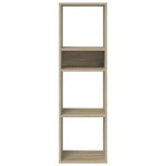 vidaXL Bibliotecă, stejar sonoma, 34x31x112 cm, lemn prelucrat vidaXL Bibliotecă, stejar sonoma, 34x31x112 cm, lemn prelucrat