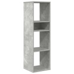vidaXL Bibliotecă, gri beton, 34x31x112 cm, lemn prelucrat vidaXL Bibliotecă, gri beton, 34x31x112 cm, lemn prelucrat