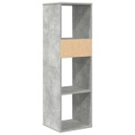 vidaXL Bibliotecă, gri beton, 34x31x112 cm, lemn prelucrat vidaXL Bibliotecă, gri beton, 34x31x112 cm, lemn prelucrat