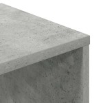vidaXL Bibliotecă, gri beton, 34x31x112 cm, lemn prelucrat vidaXL Bibliotecă, gri beton, 34x31x112 cm, lemn prelucrat