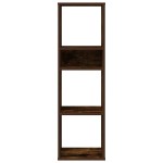 vidaXL Bibliotecă, stejar fumuriu, 34x31x112 cm, lemn prelucrat vidaXL Bibliotecă, stejar fumuriu, 34x31x112 cm, lemn prelucrat