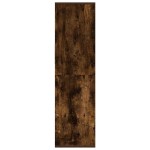 vidaXL Bibliotecă, stejar fumuriu, 34x31x112 cm, lemn prelucrat vidaXL Bibliotecă, stejar fumuriu, 34x31x112 cm, lemn prelucrat