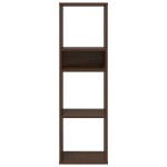 vidaXL Bibliotecă, stejar maro, 34x31x112 cm, lemn prelucrat