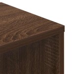 vidaXL Bibliotecă, stejar maro, 34x31x112 cm, lemn prelucrat