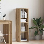 vidaXL Bibliotecă, stejar artizanal, 34x31x112 cm, lemn prelucrat vidaXL Bibliotecă, stejar artizanal, 34x31x112 cm, lemn prelucrat