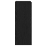 vidaXL Dulap cu cărți negru 66x31x80 cm lemn prelucrat vidaXL Dulap cu cărți negru 66x31x80 cm lemn prelucrat