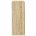 vidaXL Bibliotecă, stejar Sonoma, 66x31x80 cm, lemn prelucrat vidaXL Bibliotecă, stejar Sonoma, 66x31x80 cm, lemn prelucrat