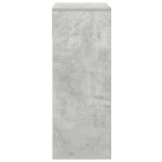 vidaXL Bibliotecă, gri beton, 66x31x80 cm, lemn prelucrat vidaXL Bibliotecă, gri beton, 66x31x80 cm, lemn prelucrat