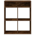 vidaXL Bibliotecă, stejar fumuriu, 66x31x80 cm, lemn prelucrat vidaXL Bibliotecă, stejar fumuriu, 66x31x80 cm, lemn prelucrat