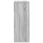 vidaXL Bibliotecă, gri sonoma, 66x31x80 cm, lemn prelucrat vidaXL Bibliotecă, gri sonoma, 66x31x80 cm, lemn prelucrat