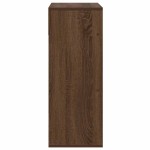 vidaXL Bibliotecă, stejar maro, 66x31x80 cm, lemn prelucrat vidaXL Bibliotecă, stejar maro, 66x31x80 cm, lemn prelucrat