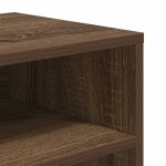 vidaXL Bibliotecă, stejar maro, 66x31x80 cm, lemn prelucrat vidaXL Bibliotecă, stejar maro, 66x31x80 cm, lemn prelucrat