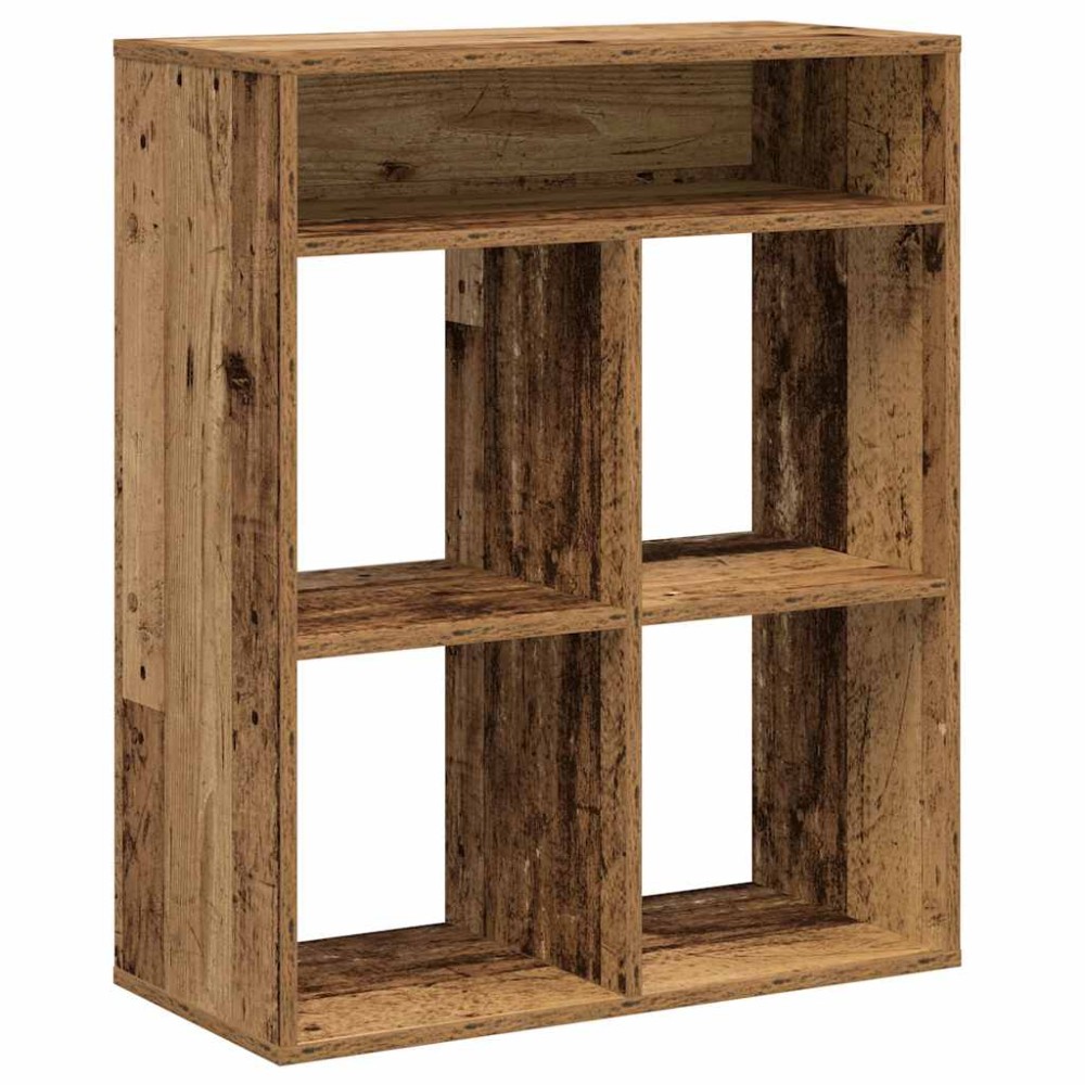 vidaXL Bibliotecă, lemn vechi, 66x31x80 cm, lemn prelucrat
