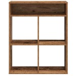 vidaXL Bibliotecă, lemn vechi, 66x31x80 cm, lemn prelucrat vidaXL Bibliotecă, lemn vechi, 66x31x80 cm, lemn prelucrat