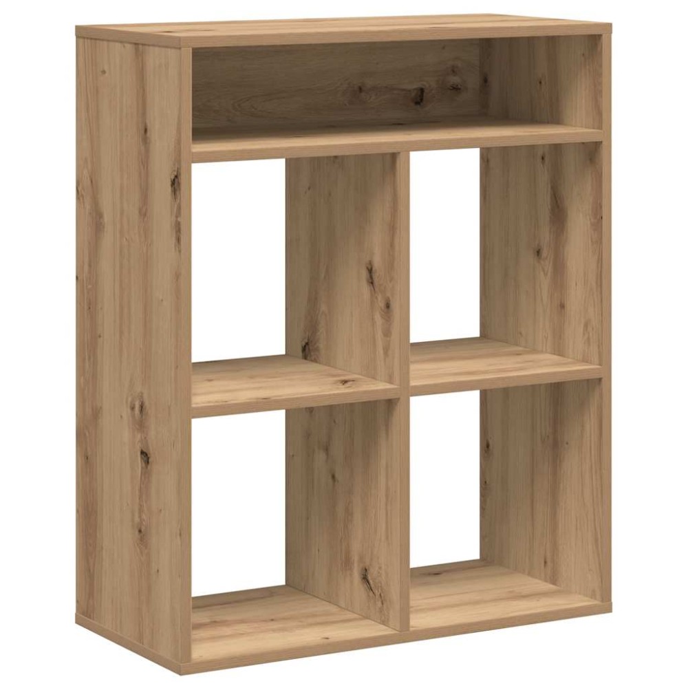 vidaXL Bibliotecă, stejar artizanal, 66x31x80 cm, lemn prelucrat