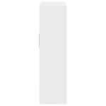 vidaXL Bibliotecă, alb, 66x31x112 cm, lemn prelucrat vidaXL Bibliotecă, alb, 66x31x112 cm, lemn prelucrat