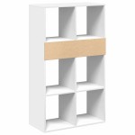 vidaXL Bibliotecă, alb, 66x31x112 cm, lemn prelucrat vidaXL Bibliotecă, alb, 66x31x112 cm, lemn prelucrat