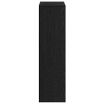 vidaXL Dulap cu cărți negru 66x31x112 cm lemn prelucrat vidaXL Dulap cu cărți negru 66x31x112 cm lemn prelucrat