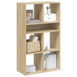vidaXL Bibliotecă, stejar Sonoma, 66x31x112 cm, lemn prelucrat vidaXL Bibliotecă, stejar Sonoma, 66x31x112 cm, lemn prelucrat