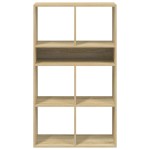 vidaXL Bibliotecă, stejar Sonoma, 66x31x112 cm, lemn prelucrat vidaXL Bibliotecă, stejar Sonoma, 66x31x112 cm, lemn prelucrat