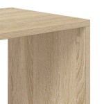 vidaXL Bibliotecă, stejar Sonoma, 66x31x112 cm, lemn prelucrat vidaXL Bibliotecă, stejar Sonoma, 66x31x112 cm, lemn prelucrat