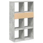 vidaXL Bibliotecă, gri beton, 66x31x112 cm, lemn prelucrat vidaXL Bibliotecă, gri beton, 66x31x112 cm, lemn prelucrat
