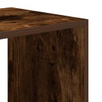 vidaXL Bibliotecă, stejar fumuriu, 66x31x112 cm, lemn prelucrat vidaXL Bibliotecă, stejar fumuriu, 66x31x112 cm, lemn prelucrat