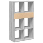 vidaXL Bibliotecă, gri sonoma, 66x31x112 cm, lemn prelucrat vidaXL Bibliotecă, gri sonoma, 66x31x112 cm, lemn prelucrat