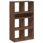 vidaXL Bibliotecă, stejar maro, 66x31x112 cm, lemn prelucrat vidaXL Bibliotecă, stejar maro, 66x31x112 cm, lemn prelucrat