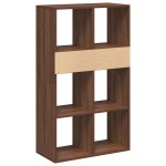 vidaXL Bibliotecă, stejar maro, 66x31x112 cm, lemn prelucrat vidaXL Bibliotecă, stejar maro, 66x31x112 cm, lemn prelucrat