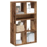 vidaXL Bibliotecă, lemn vechi, 66x31x112 cm, lemn prelucrat vidaXL Bibliotecă, lemn vechi, 66x31x112 cm, lemn prelucrat