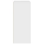 vidaXL Bibliotecă, alb, 60x30x71,5 cm, lemn prelucrat vidaXL Bibliotecă, alb, 60x30x71,5 cm, lemn prelucrat